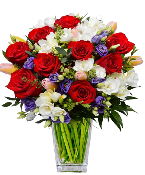 Bouquet di rose rosse